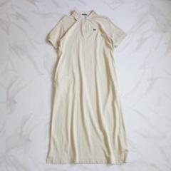 LACOSTE x BEAMS BOY 別注ピケワンピース M 23SS - メルカリ
