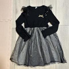 SHEIN ブラック ワンピース 8-9歳　120くらい
