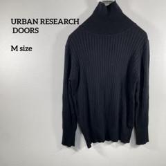 URBAN RESEARCH DOORSタートルネックニット Mブラックb120のサムネイル