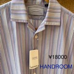 【レア】ハンドルーム handroom backroom オープンカラーシャツ