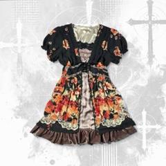 【00s_Archive】Lace Ribbon OnePiece 平成Y2K