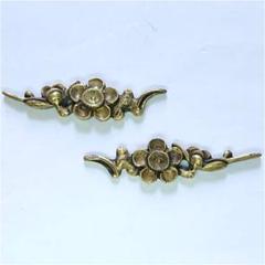 日本刀 武具 目貫 漫才の図 時代物 真鍮地目貫7種の取扱いをはじめました - 刀部 かたなべ 日本刀