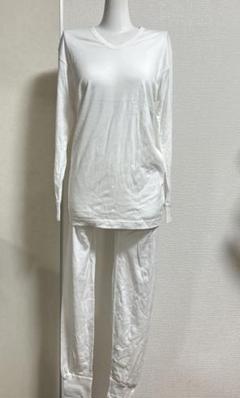 七　メンズ　肌着　シャルレ　上下　セット　長袖　下着　MA Mサイズ　美品