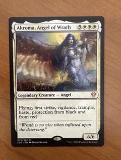 MTG 初版foil 怒りの天使 アクローマ 日本語 レギオン 1枚 買取相場】-MtG-(日)怒りの天使アクローマ / Akroma, Angel of