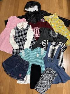 女の子 まとめ売り 子供服 110cm  秋冬 子供服女の子110㎝秋冬10着セットまとめ売り - メルカリ