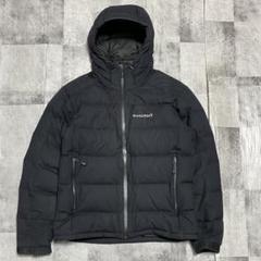 美品✨モンベル XL パーマフロストライトダウンパーカ ドローコード 黒 パーマフロスト ライトダウンパーカ Men's｜モンベル