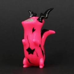 MAXTOY 蓄光 幼体 エレキング ソフビ レッドG.I.D ライトピンク MAXTOY 蓄光 幼体 エレキング ソフビ レッドG.I.D ライトピンク
