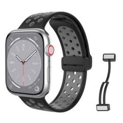 Apple Watch ベルト series8 41mm ブラックグレー