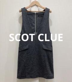 【 3019番】scot club ミニワンピース　半袖　未使用　レディM 3019番】scot club ミニワンピース 半袖 未使用 レディM - メルカリ
