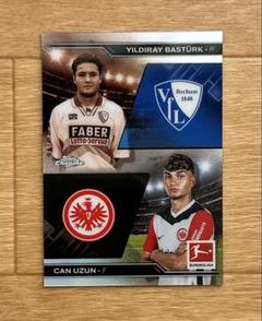Topps Chrome Soccer バシュテュルク＆ウズン インサートカード