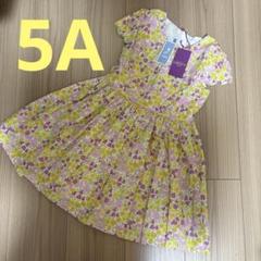 Jacadi リバティ花柄 半袖ワンピース 5A