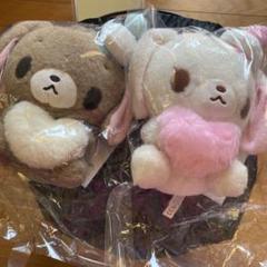サンリオ♡シュガーバニーズ しろうさ＆くろうさ ペアぬいぐるみセット【激レア】 サンリオ♡シュガーバニーズ しろうさ＆くろうさ ペアぬいぐるみ