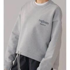 regleam テキストロゴスウェット　グレー テキストロゴスウェット｜TEXT LOGO SWEATの通販｜regleam