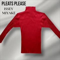 PLEATS PLEATS イッセイミヤケ　ハイネックトップス　カットソー