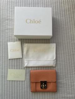 新品未使用　CHLOE 二つ折り財布　タン　伊原葵 新品未使用CHLOE 二つ折り財布タン伊原葵
