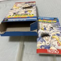 ※空箱※箱に少しの破れありキャプテン翼 スーファミソフト空箱説明書付き