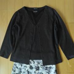 アナイ　黒色のレースアンサンブル　Mサイズ ANAYI｜アナイのアンサンブル通販 - ZOZOTOWN