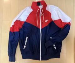 Nike ナイロンジャケット 赤・紫 ☆【NIKE 】90s ナイキ ナイロンジャケット 銀タグ マルチカラー