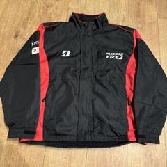 BRIDGESTONE ブリヂストン ダウンジャケット 黒 赤 XL BRIDGESTONE ブリヂストン ダウンジャケット 黒 赤 XL メンズウェア