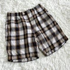45Rリネンバッファローチェック908ショートパンツ 3フォーティファイブアール