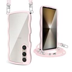 ☆Xperia 1 VI ケース クリア ショルダー エクスペリア