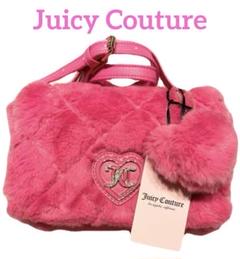 新品＊正規品 Juicy Couture ボディバッグ ベロア スエード ピンク 新品＊正規品 Juicy Couture ボディバッグ ベロア スエード ピンク