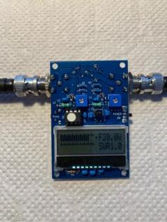 【値下】小型QRP用通過型VSWR メーター・キット組立調整済 HF/50MHz 値下】小型QRP用通過型VSWR メーター・キット組立調整済 HF