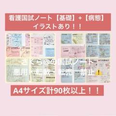 看護【国試対策ノート】【基礎】+【病態】A4サイズ余白少なめ！勉強・暗記に大活躍 看護【国試対策ノート】【病態】A4サイズ余白少なめ！勉強・暗記
