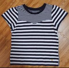美品【kate spade New York】ストライプTシャツ 140
