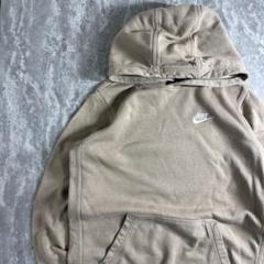 NIKE 00s パーカー フーディー ベージュ XL レディース