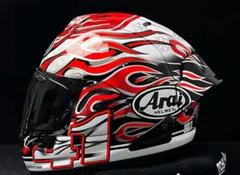 ARAI RX-7X Mサイズ レーシングスポイラー付　内装新品 Amazon.co.jp: アライ(Arai) レーシング・スポイラー RX-7X 白