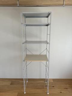 【送料込み】無印良品　スチールユニットシェルフ・グレー大　棚板セット（分解発送） 送料込み】無印良品 スチールユニットシェルフ・グレー大 棚板