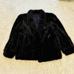 【高級】SAGA MINK リアルファー　ファーコート　ジャケット　金タグ