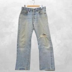 リーバイス USA製 501 ヴィンテージ セルビッチ ストレート デニムパンツ