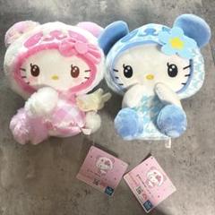 サンリオ　ハローキティ、パンダキティぬいぐるみ　２種