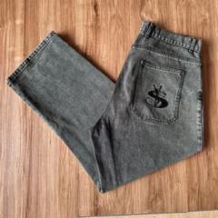 YARDSALE（ヤードセール）Slub Denim Shorts (Green) - birnest