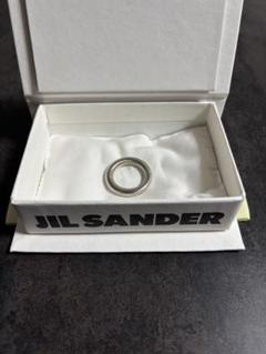 【試着のみ】Jil Sander（ジルサンダー）クラシックリング 指輪 シルバー
