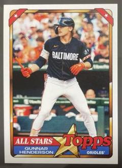 topps gunnar henderson ヘンダーソン ガナヘンのサムネイル