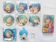あんスタ　青葉つむぎ　イベコレ缶バッジ　fine-O　オルタード　開花前　36個 乙狩アドニス コースター あんスタ 青葉つむぎ フィーチャー 缶