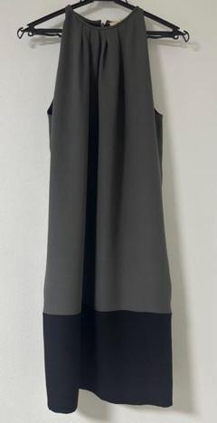 レディース　CELINE　セリーヌ　ワンピース　ひざ丈　ノースリーブ　深緑　M CELINE - 極美品 セリーヌ CELINE ワンピース フィービー期 バイ