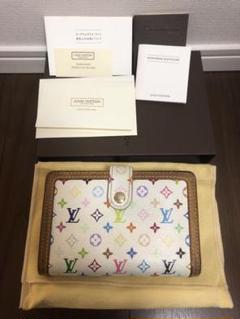 ルイヴィトン マルチカラー 折り財布