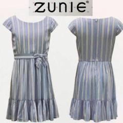 新品 120 ★ コストコ ZUNIE ガールズ シフォン ワンピース ドレス