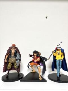 ワンピース一番くじC賞 ルフィ ユースタスキッド トラガルファーローフィギュア