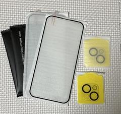 iPhone 15 Plus ガラスフィルム　カメラフィルム