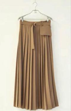 SR sheer BREATH SKIRT (beige)のサムネイル