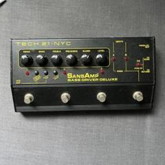 Tech 21 SansAmp Bass Driver DI 中古美品 Tech 21 SansAmp Bass Driver DI V2 Pedal | Sweetwater