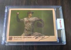 大谷翔平 topps Project70 トレーディングカード