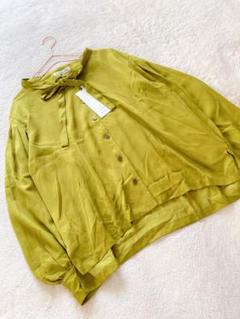 【MARECHAL TERRE】新品　マルシャルテル　日本製ボウタイブラウス