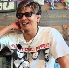 ヴィンテージ ネイビー ホワイト シャドウ シャツ レトロ 古着　木村拓哉 LIVE AID 1985 ヴィンテージ Tシャツ ロングバケーション 木村