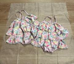 【中古】90cm95cm ベビー用水着　女の子